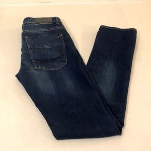CALVIN KLEIN JEANS Slim Straight Lowrise Denim Jeans, Sz. 30 /Preowned